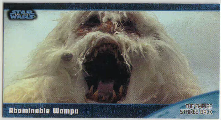 Topps - Star Wars Trilogy The Complete Story - Widevision - Retail Edition - Abominable Wampa