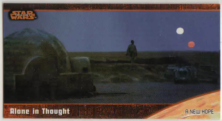 Topps - Star Wars Trilogy The Complete Story - Widevision - Retail Edition - Alone in Thought