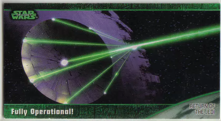 Topps Widevision - Star Wars Trilogy The Complete Story - Retail Edition - Fully Operational!