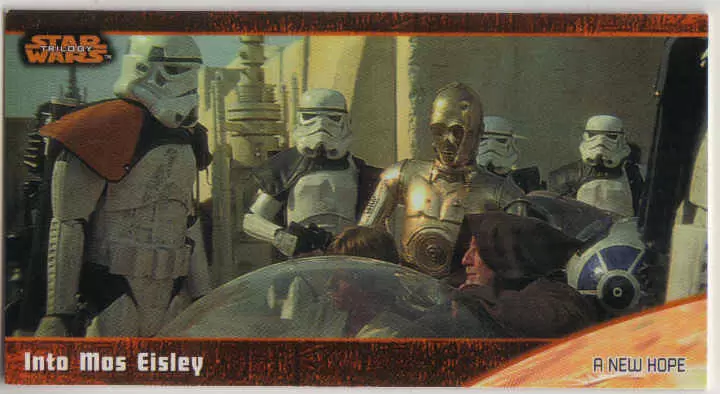 Topps - Star Wars Trilogy The Complete Story - Widevision - Retail Edition - Into Mos Eisley