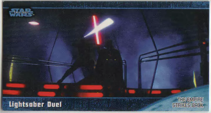 Topps Widevision - Star Wars Trilogy The Complete Story - Retail Edition - Lightsaber Blow