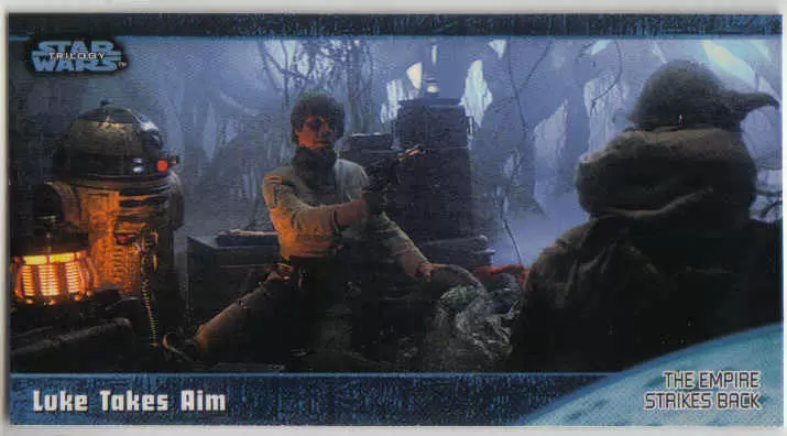 Topps - Star Wars Trilogy The Complete Story - Widevision - Retail Edition - Luke Takes Aim