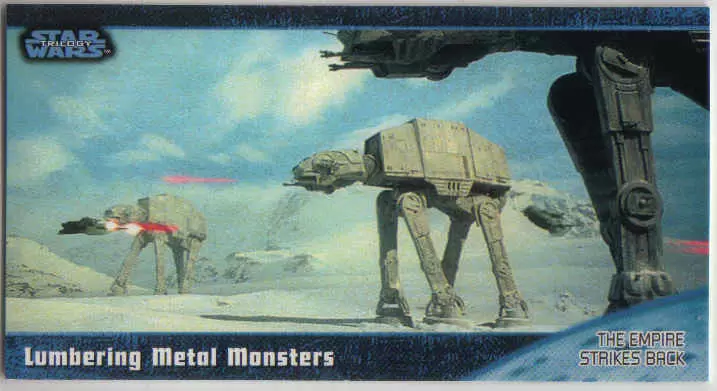 Topps - Star Wars Trilogy The Complete Story - Widevision - Retail Edition - Lumbering Metal Monsters