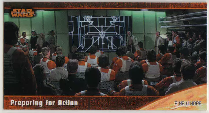 Topps - Star Wars Trilogy The Complete Story - Widevision - Retail Edition - Preparing For Action