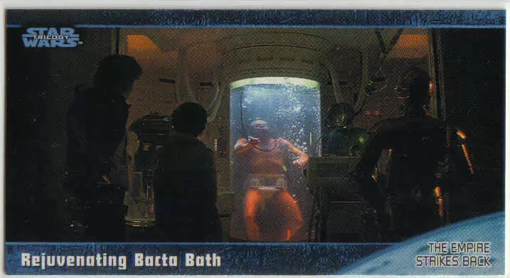 Topps - Star Wars Trilogy The Complete Story - Widevision - Retail Edition - Rejuvenating Bacta Bath
