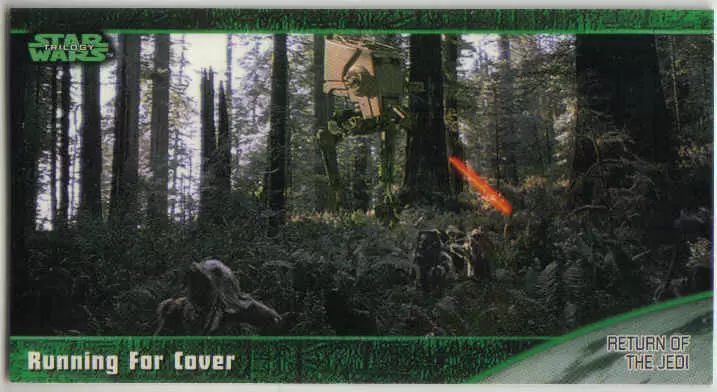 Topps Widevision - Star Wars Trilogy The Complete Story - Retail Edition - Running for Cover