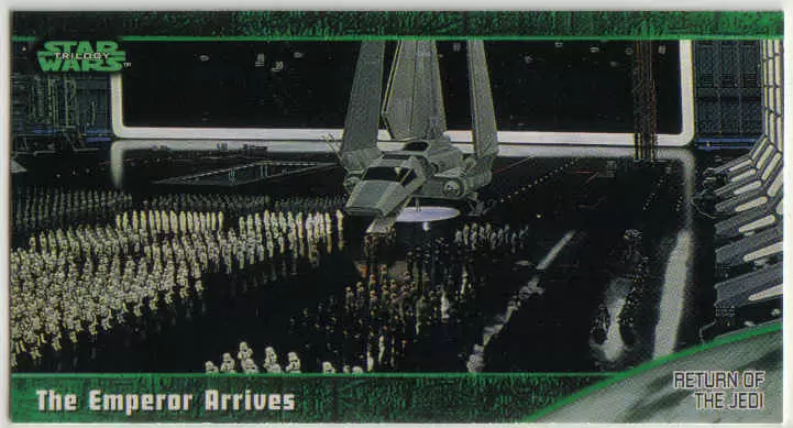 Topps - Star Wars Trilogy The Complete Story - Widevision - Retail Edition - The Emperor Arrives