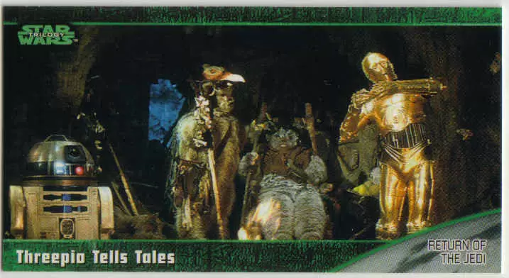 Topps Widevision - Star Wars Trilogy The Complete Story - Retail Edition - Threepio Tells Tales