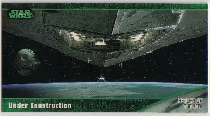 Topps Widevision - Star Wars Trilogy The Complete Story - Retail Edition - Under Construction