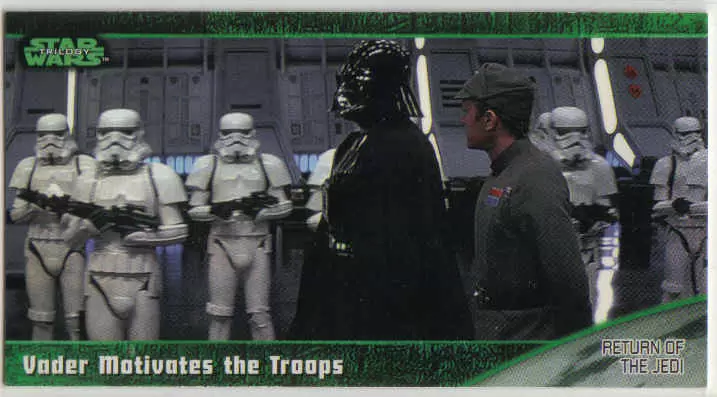 Topps Widevision - Star Wars Trilogy The Complete Story - Retail Edition - Vader Motivates the Troops