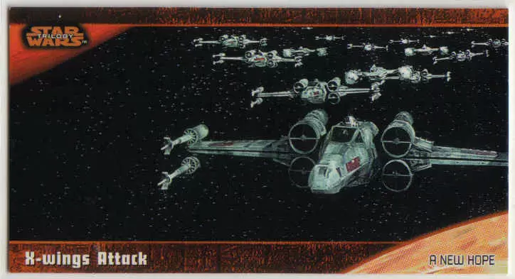 Topps - Star Wars Trilogy The Complete Story - Widevision - Retail Edition - X-Wings Attack