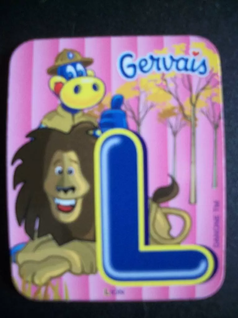 Alphabet Animaux de A à Z - Lion