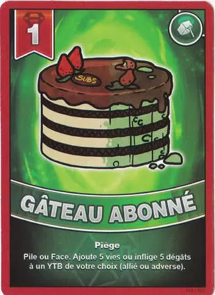 Battle Tube Saison 1 - Gâteau Abonné