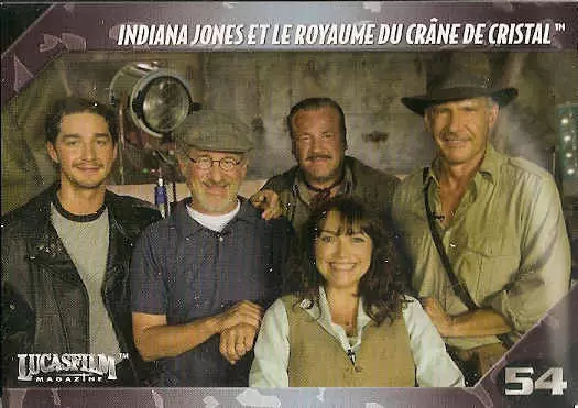 LUCASFILM Magazine Cartes exclusives - Indiana Jones et le Royaume du Crâne de Cristal