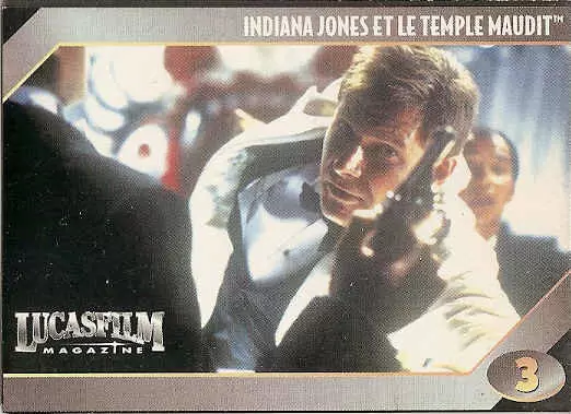 LUCASFILM Magazine Cartes exclusives - Indiana Jones et le Temple Maudit
