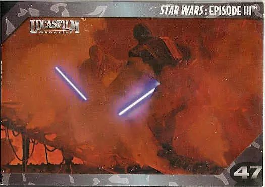 LUCASFILM Magazine Cartes exclusives - Star Wars Episode III