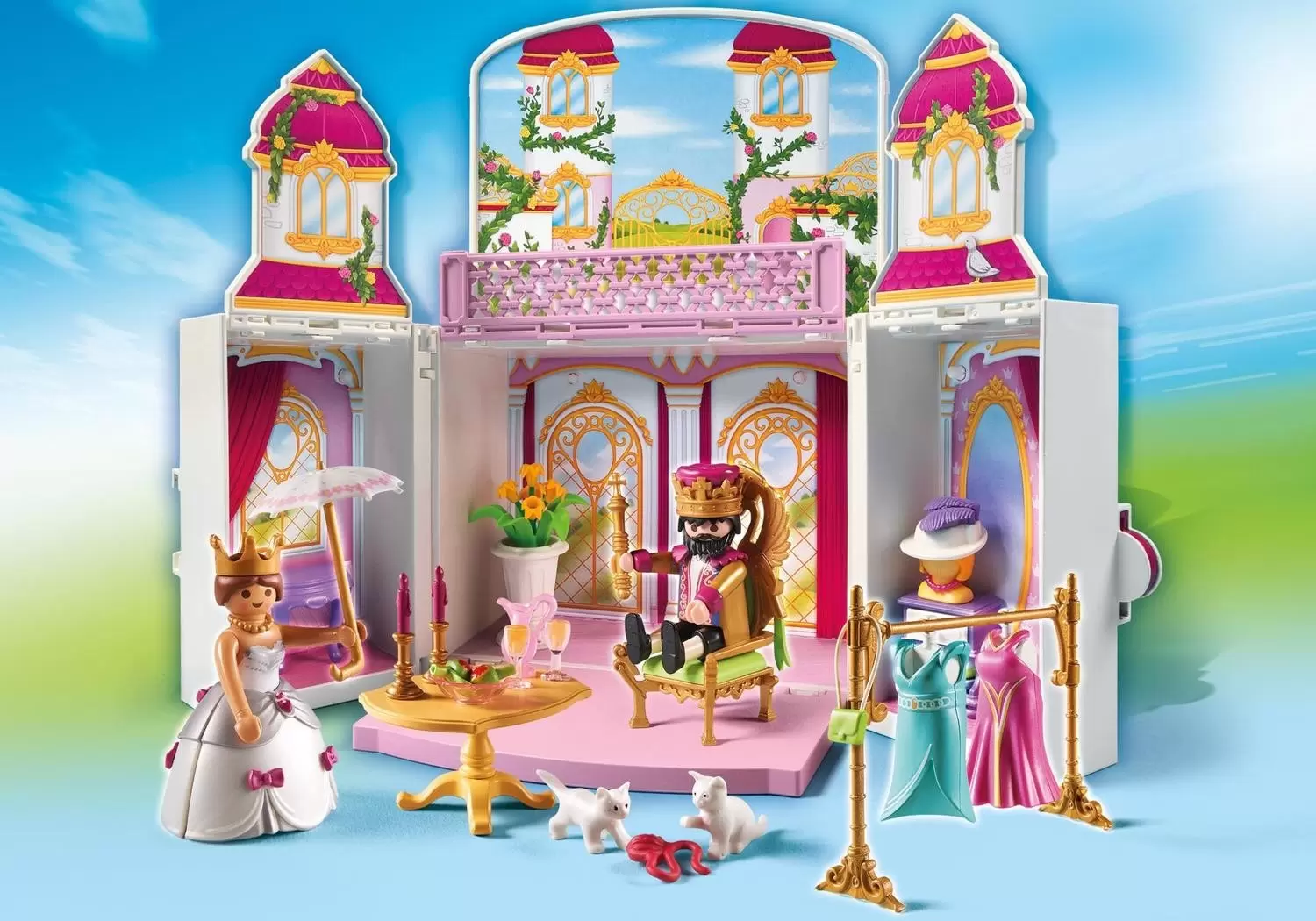 Playmobil Princesses - Coffre Cour royale