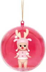 Sonny Angel Christmas Ornament 2014 - Reindeer Pink