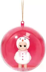 Sonny Angel Christmas Ornament 2014 - Snowman Pink