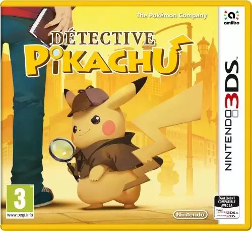 Jeux Nintendo 2DS / 3DS - Détective Pikachu