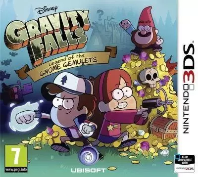 Jeux Nintendo 2DS / 3DS - Gravity Falls La légende des Gemulettes