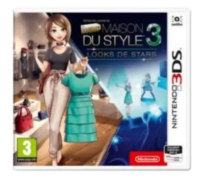 Jeux Nintendo 2DS / 3DS - La nouvelle Maison du style 3 Looks de stars