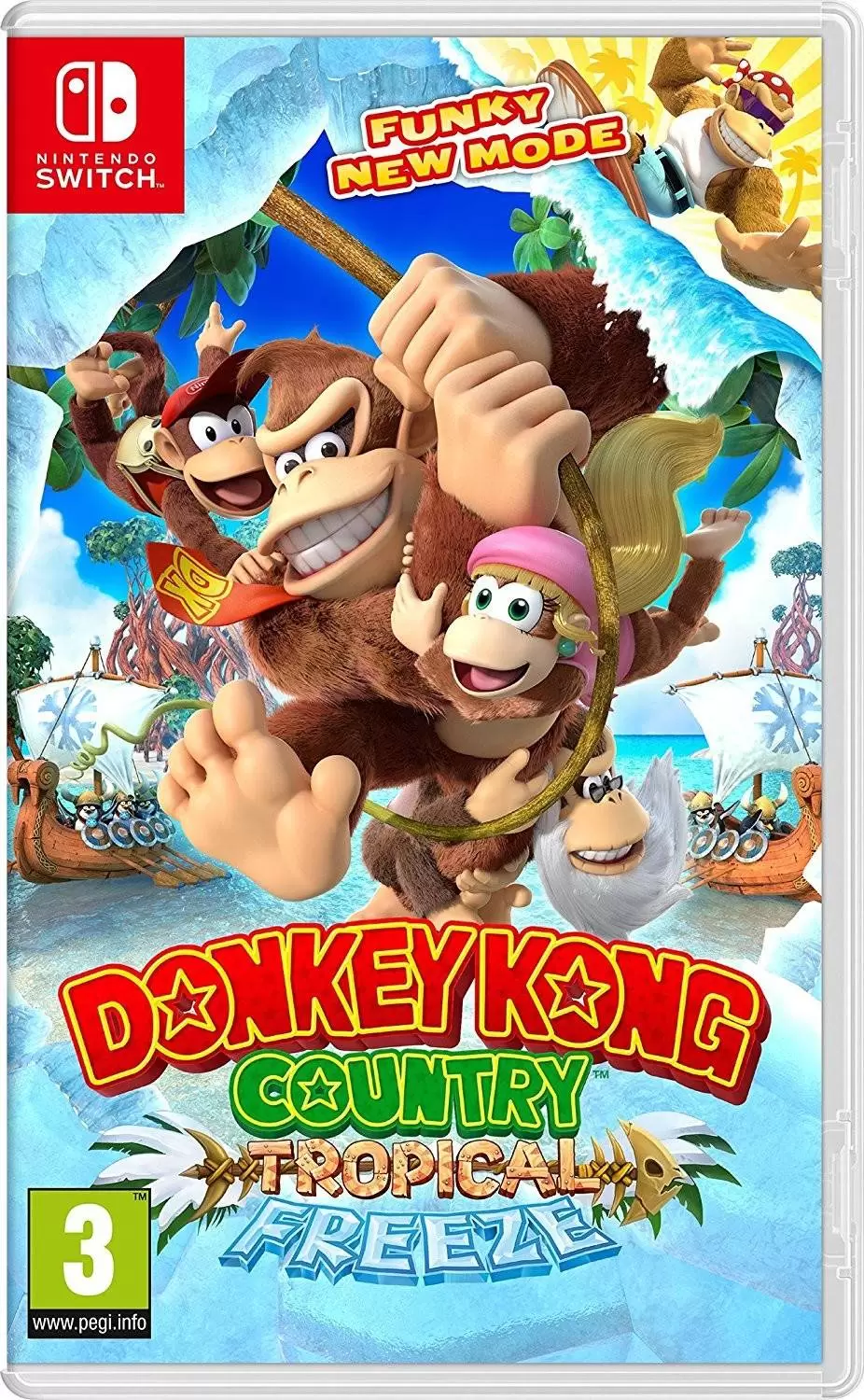 Jeux Nintendo Switch - Donkey Kong Country: Tropical Freeze