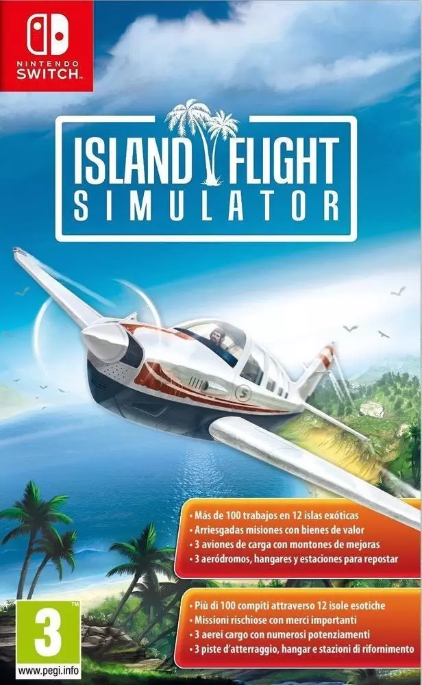 Jeux Nintendo Switch - Island Flight Simulator
