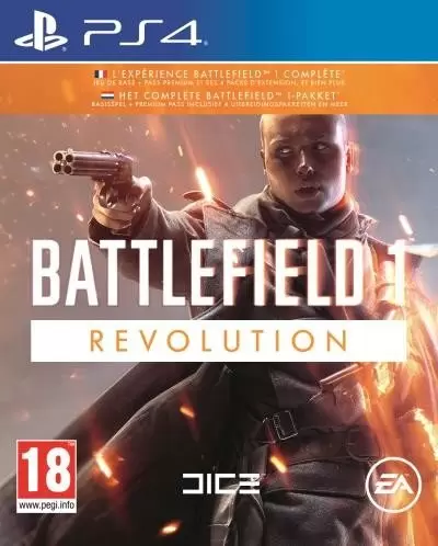 Jeux PS4 - Battlefield 1 Revolution Edition