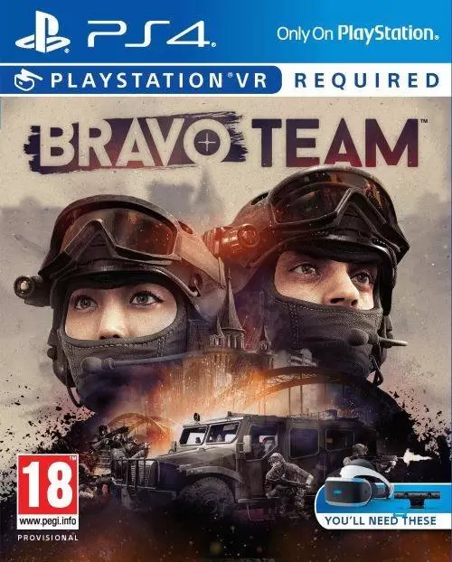 Jeux PS4 - Bravo Team VR + Code de téléchargement Qui es-tu ?