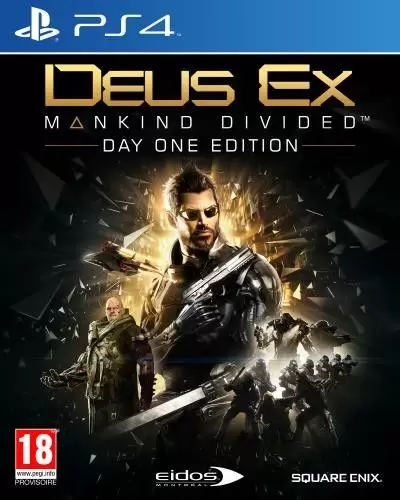 PS4 Games - Deus Ex Mankind Divided Day One Edition