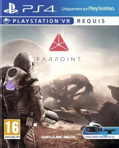 Jeux PS4 - Farpoint  VR