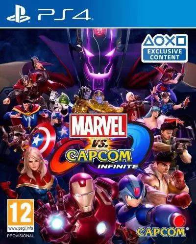 Jeux PS4 - Marvel vs. Capcom Infinite