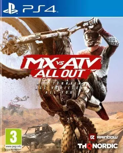 Jeux PS4 - MX vs ATV All out