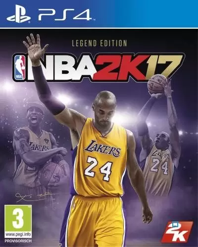 PS4 Games - NBA 2K17 Kobe Legend Edition