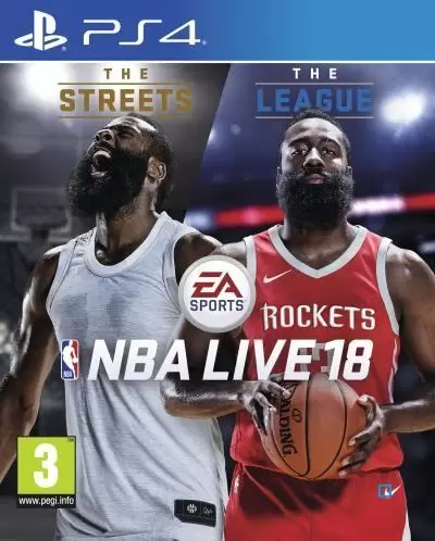 Jeux PS4 - NBA Live 18