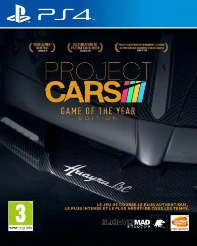 Jeux PS4 - Project Cars Édition Jeu de L’Année