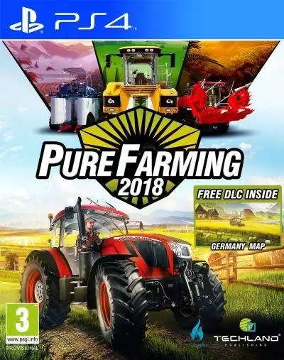 Jeux PS4 - Pure Farming 2018 Day One Edition