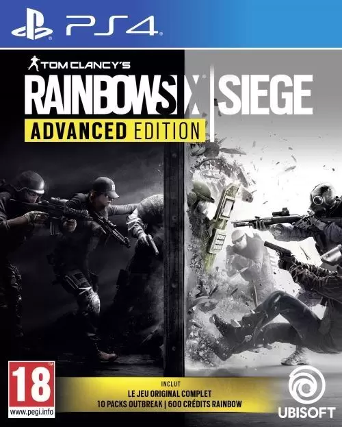 Jeux PS4 - Rainbow Six Siege Advanced Edition