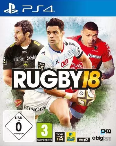 Jeux PS4 - Rugby 18