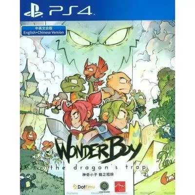 Jeux PS4 - Wonder Boy The Dragon\'s Trap