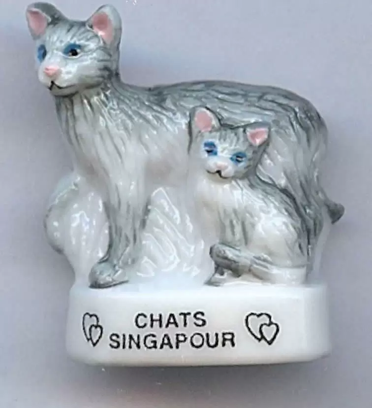 Fèves - Les Chats de Calins - Chats Singapour