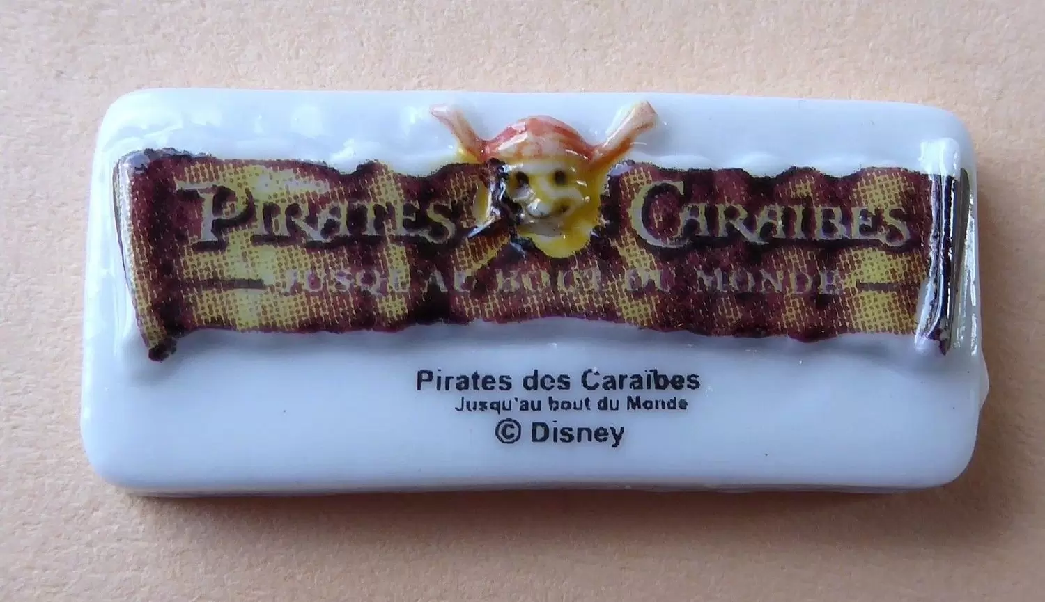 Fèves - Pirates des Caraïbes - Jusqu\'au Bout du Monde - Drapeau Pirate