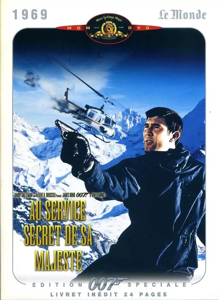 James Bond - Au service secret de sa Majesté - Collection Le Monde