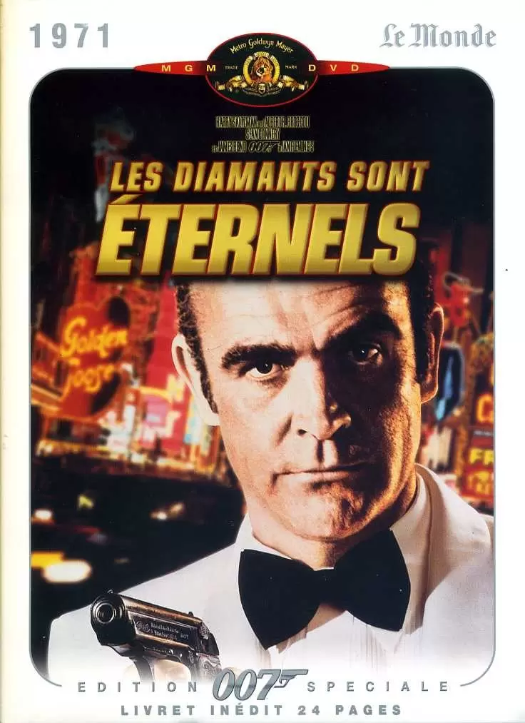 James Bond - Les diamants sont éternels - Collection Le Monde