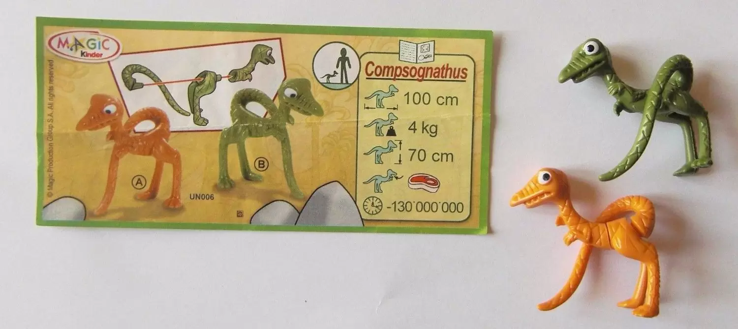 Kinder Nature - Dinosaures - 2010 - Compsognatus