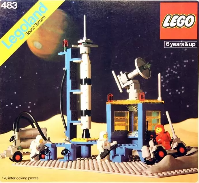 LEGO Space - Alpha-1 Rocket Base