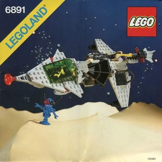LEGO Space - Gamma V Laser Craft