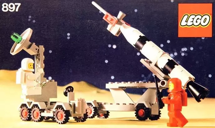 LEGO Space - Mobile rocket launcher