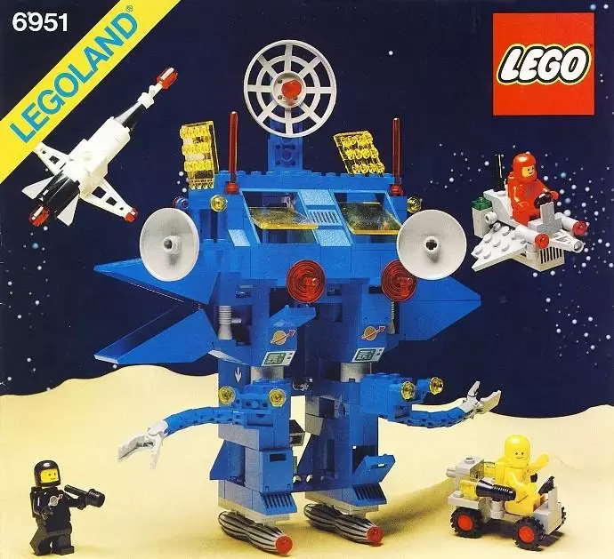 LEGO Space - Robot Command Center